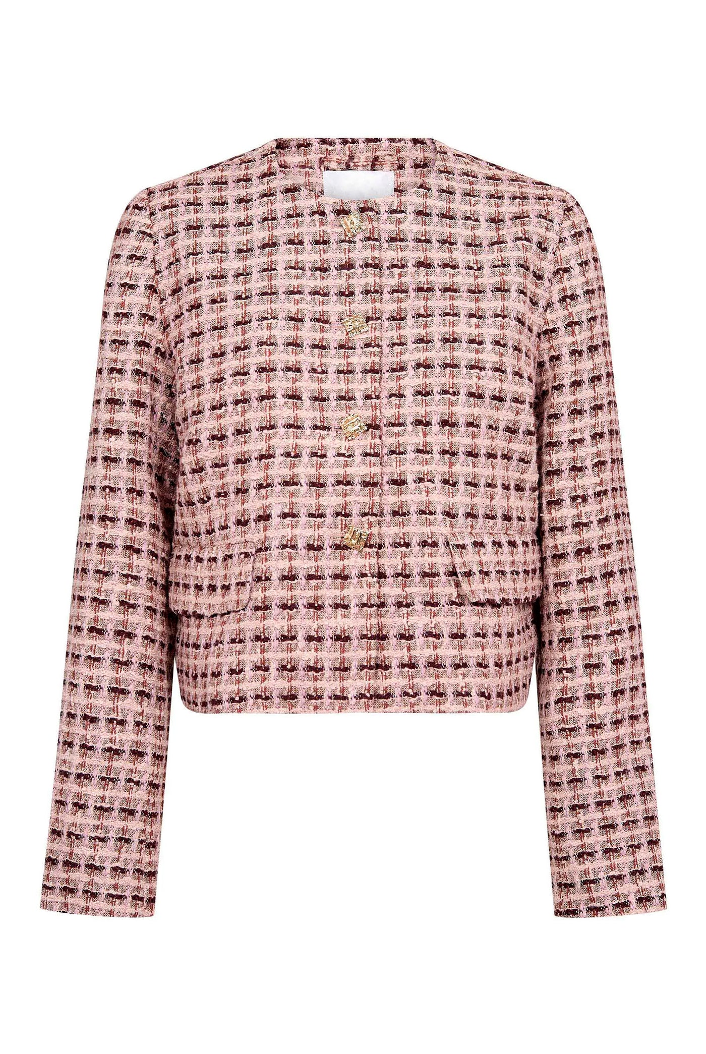 TikaCC Boucle Jacket 35007-Dusty Rose - 500361