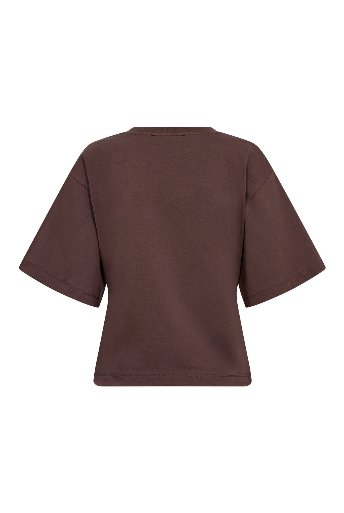 43013 ZengaCC Tee O-Neck 20003-Dark Brown - 500108