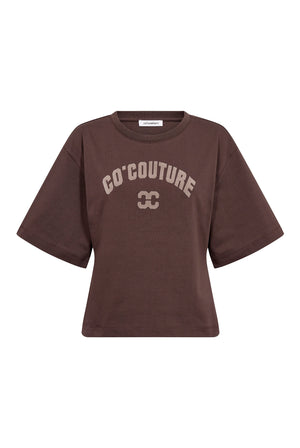 43013 ZengaCC Tee O-Neck 20003-Dark Brown - 500108
