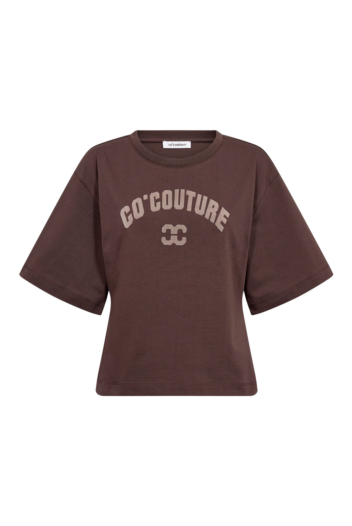 43013 ZengaCC Tee O-Neck 20003-Dark Brown - 500108
