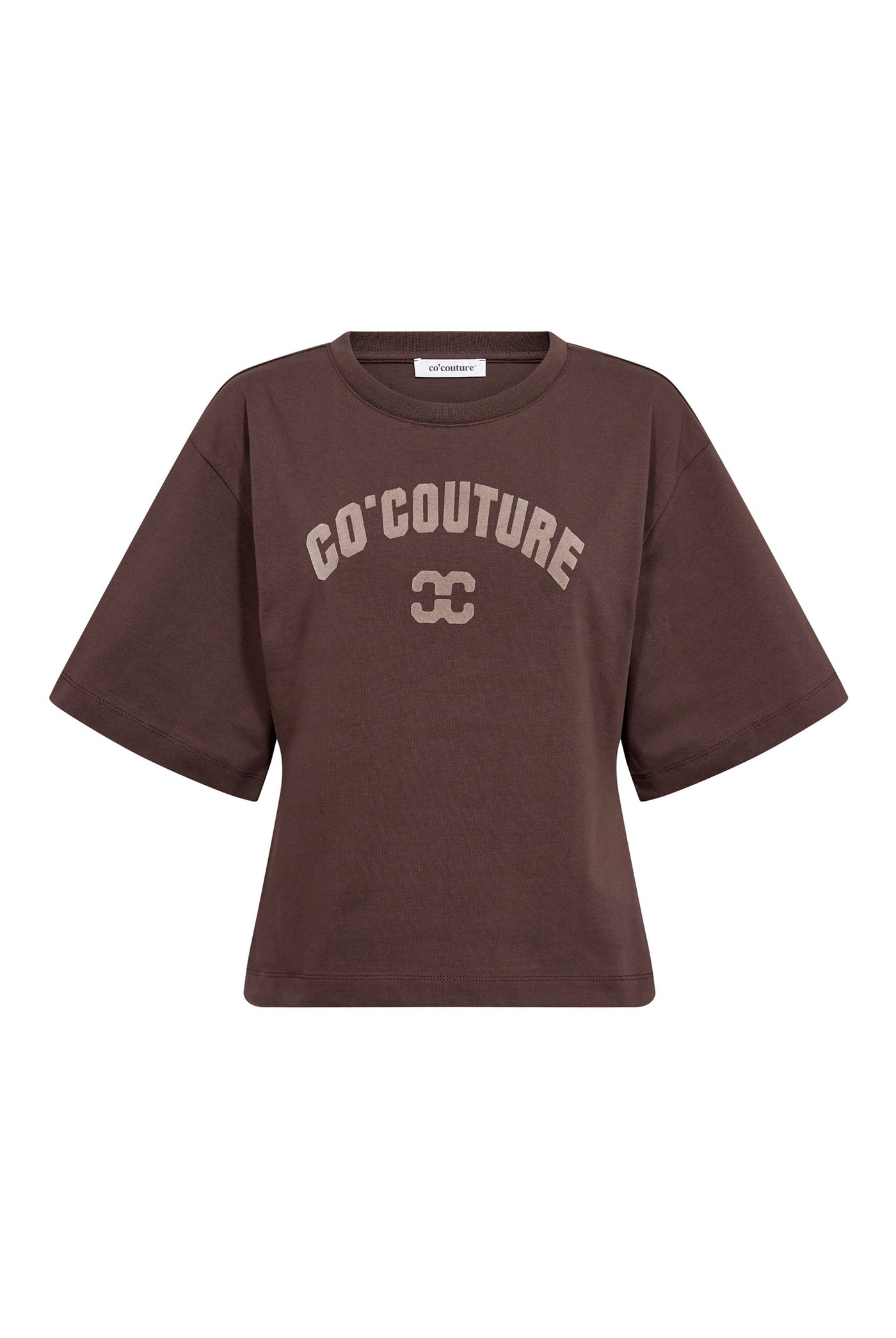 43013 ZengaCC Tee O-Neck 20003-Dark Brown - 500108