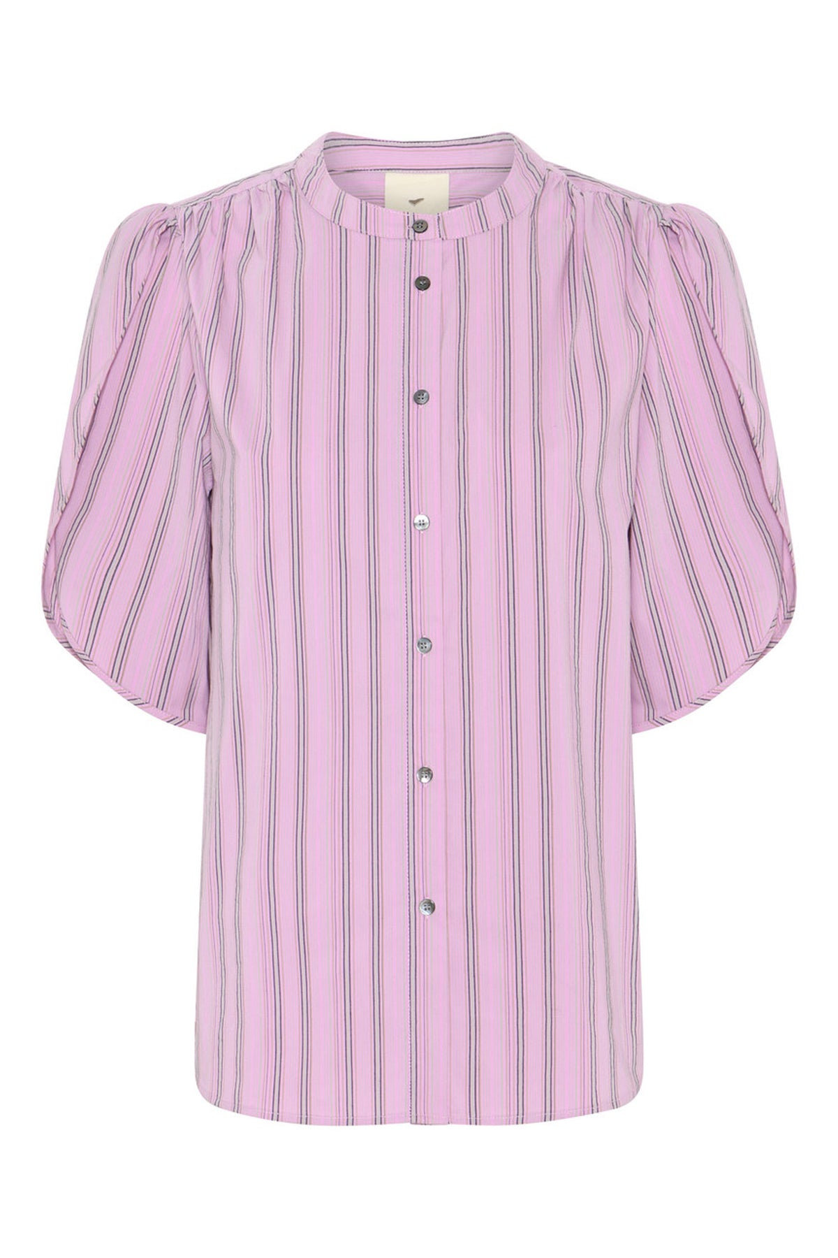 448HMTulin shirt 370 Pink stripe - HM1250