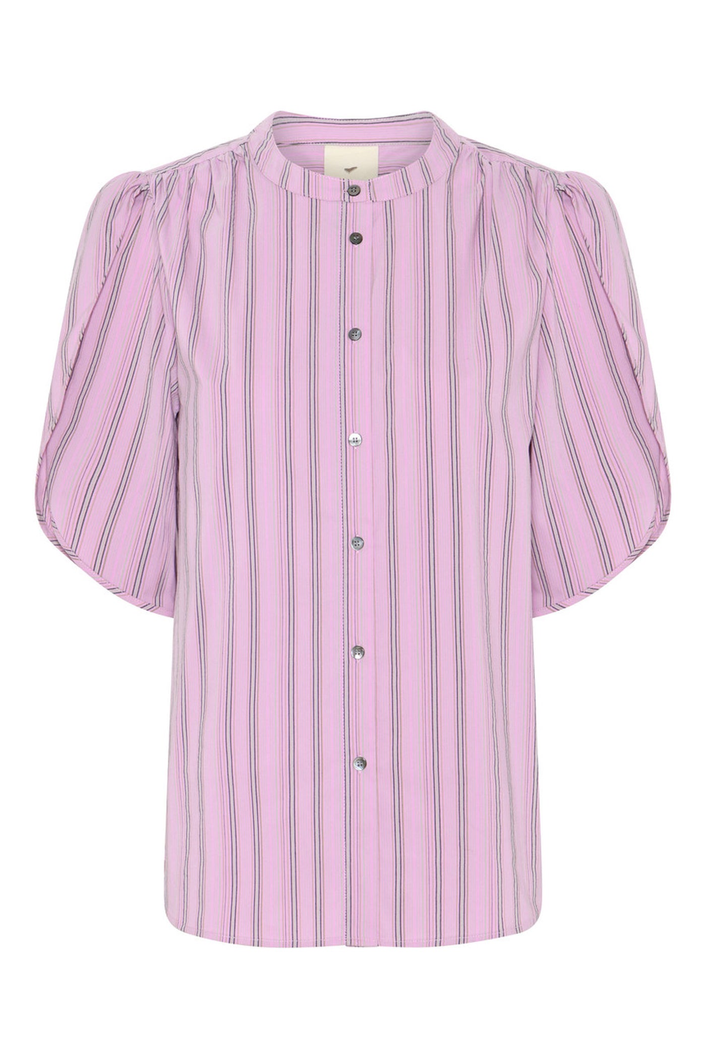 448HMTulin shirt 370 Pink stripe - HM1250