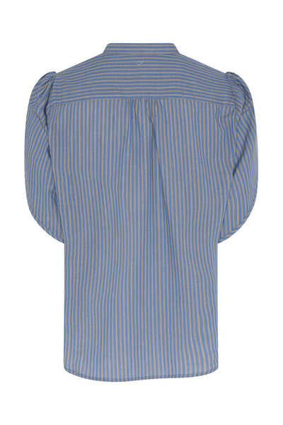 463HMTulin shirt 943 Blue stripe - HM1299 Thumbnail