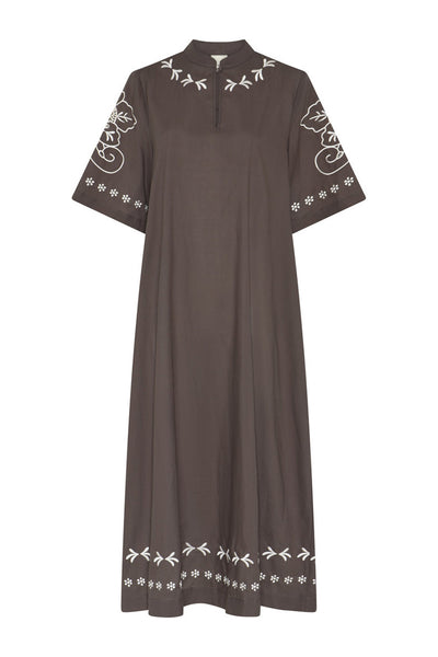 466HMHanna dress 106 Dark Beige - HM1322 Thumbnail