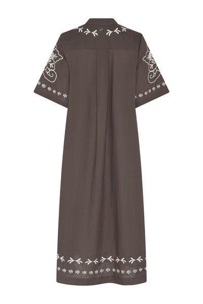466HMHanna dress 106 Dark Beige - HM1322 Thumbnail