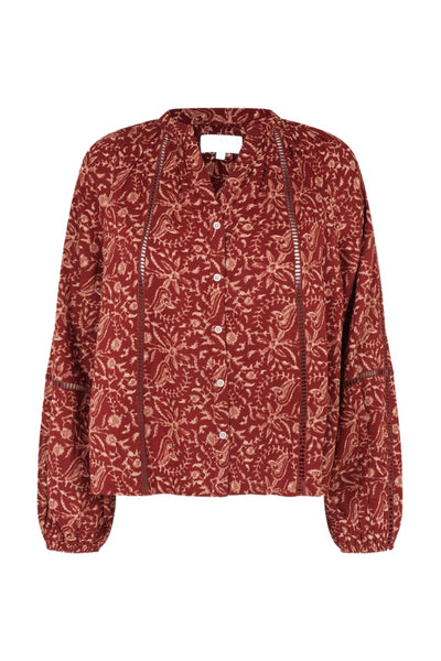 Veroll Shirt Ls RUST - 26441-1030 Thumbnail