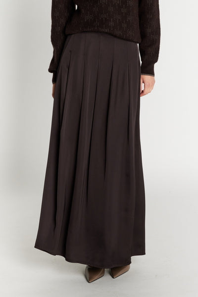 WeckiaBBTyras skirt Dark brown - BBW5092 Thumbnail