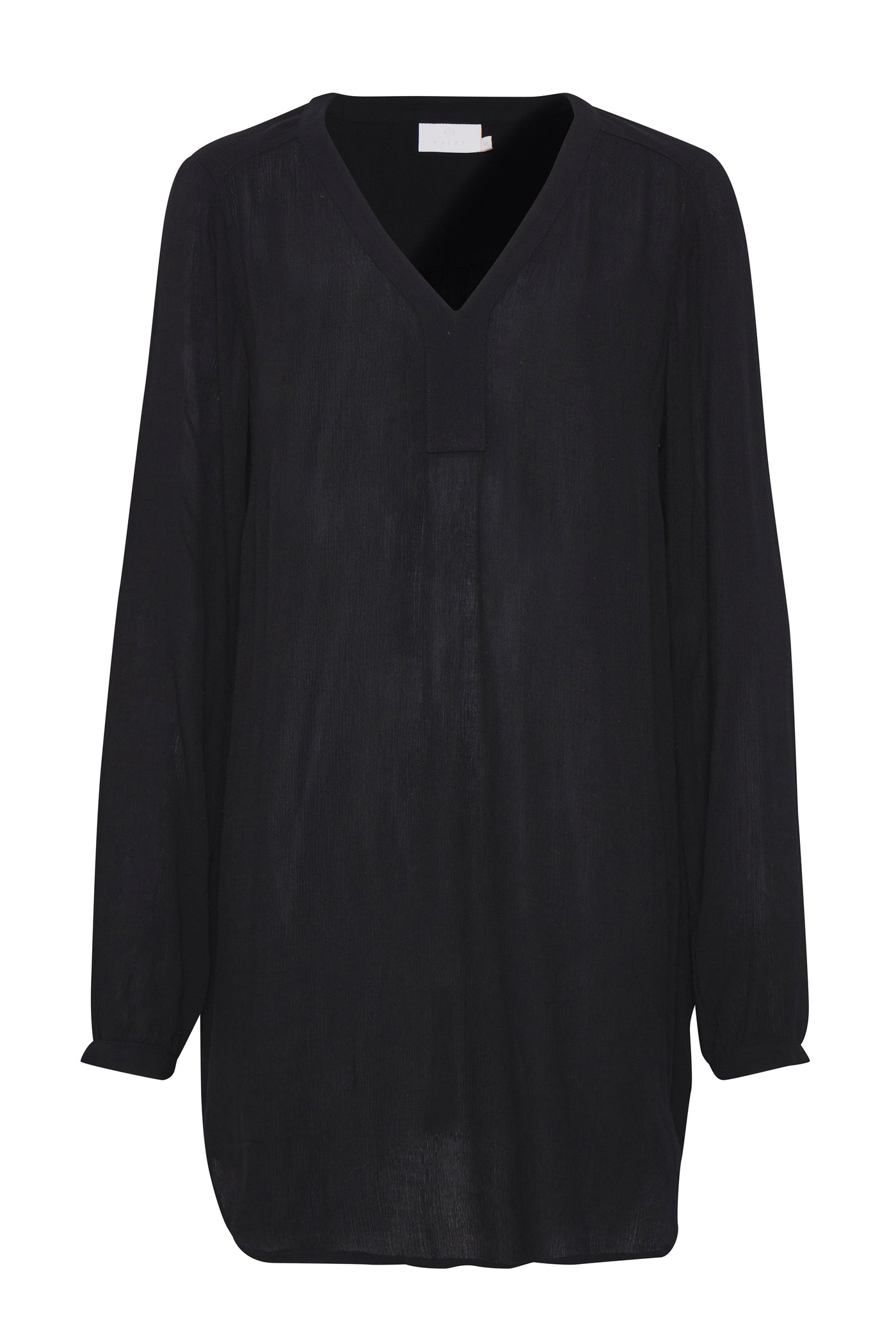 Amber V-Neck Tunic Black deep - 501038
