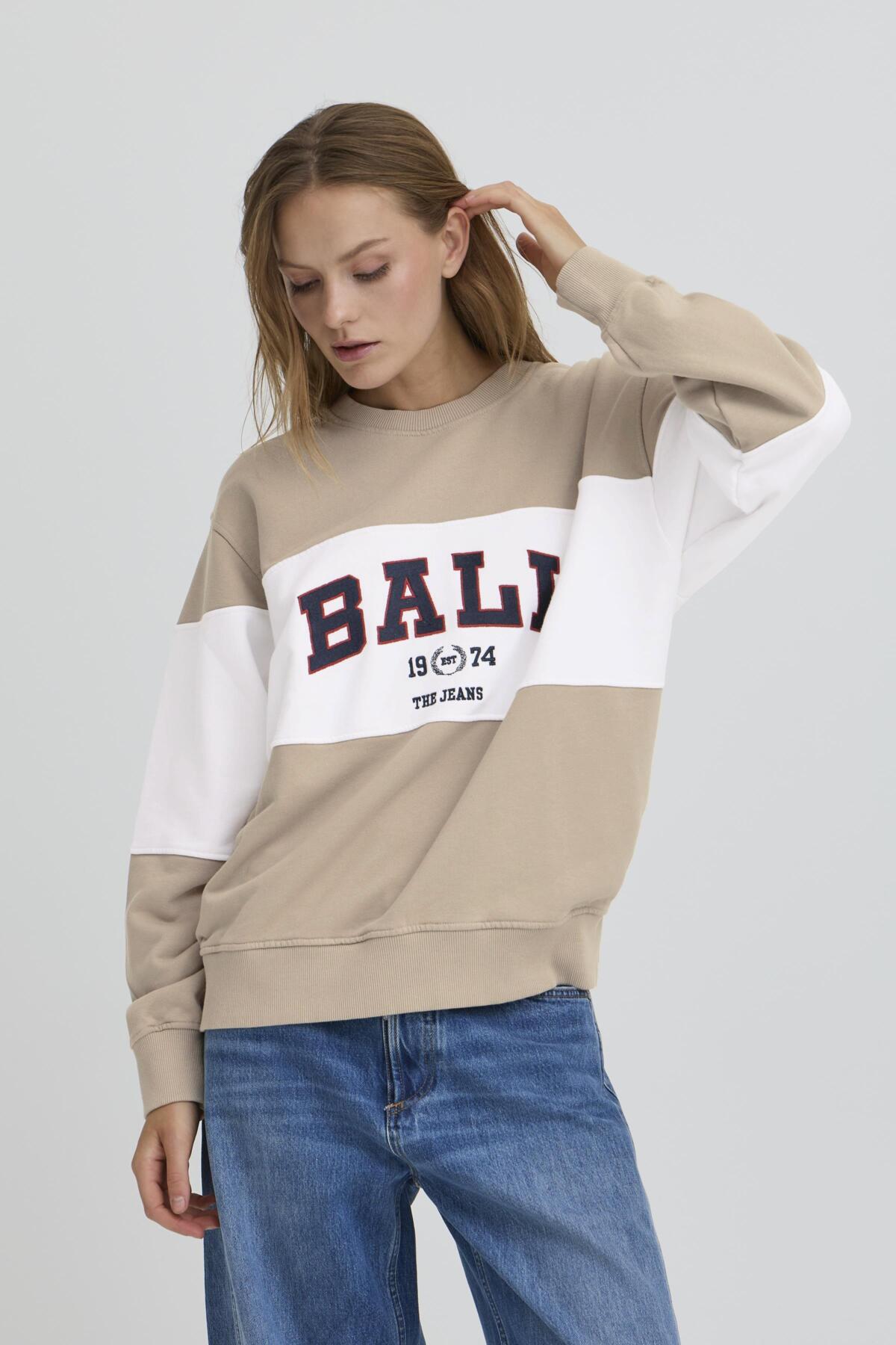 BAMONTANA SWEAT Vintage Khaki - 50405000