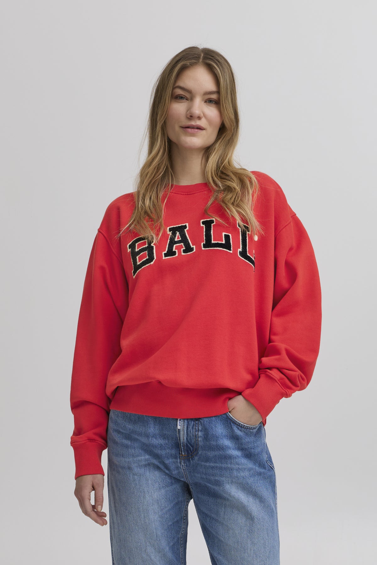 BAALOMA DECO SWEATSHIRT Chinese Red - 50405005