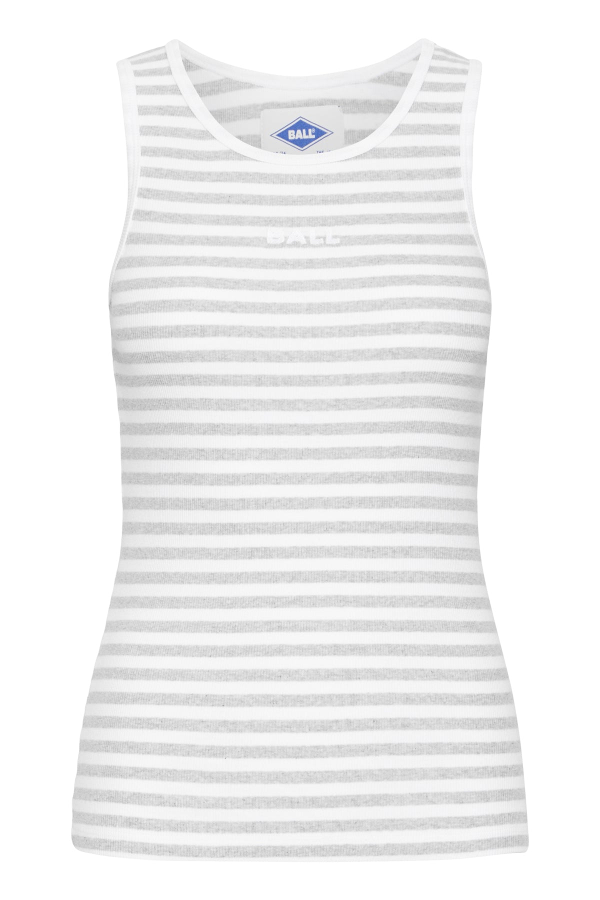 BAALTOBELLI TANK TOP Blanc de Blanc w.Grey melange - 50405006