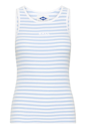 BAALTOBELLI TANK TOP Blanc de Blanc w. Powder Blue - 50405006