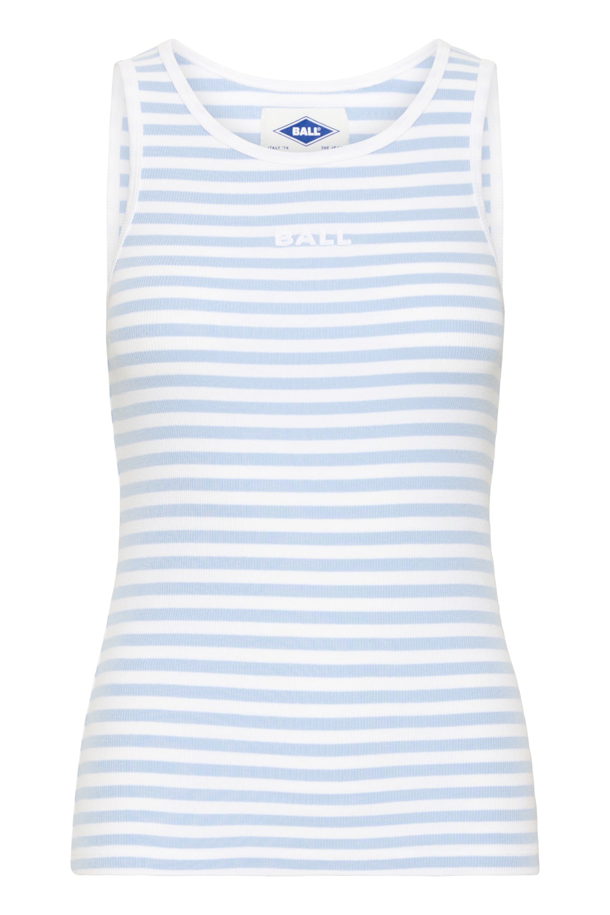 BAALTOBELLI TANK TOP Blanc de Blanc w. Powder Blue - 50405006