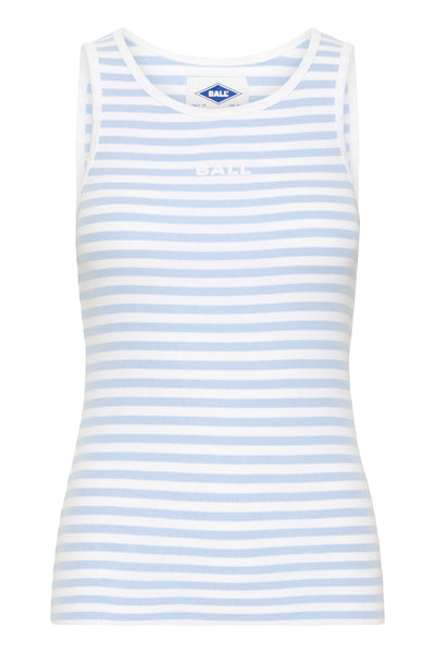BAALTOBELLI TANK TOP Blanc de Blanc w. Powder Blue - 50405006 Thumbnail