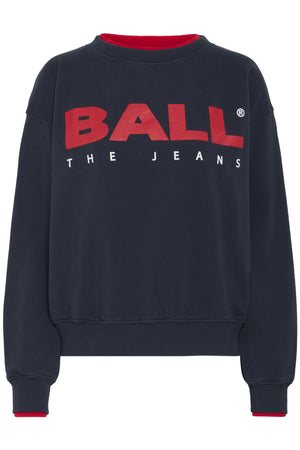 BASIMONA SWEAT Skycaptain w. Chinese Red - 50405055