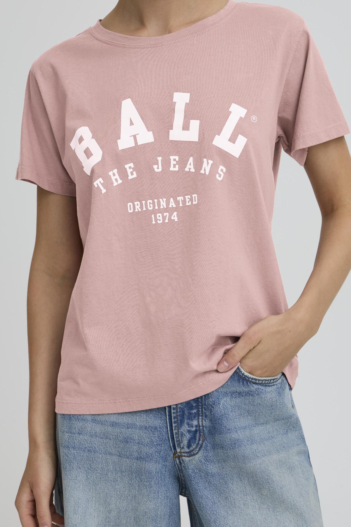 BAMALDINI TSHIRT Rose Taupe - 50405122