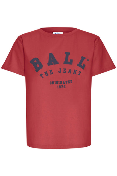 BAMALDINI TSHIRT Rhythmic Red - 50405122 Thumbnail