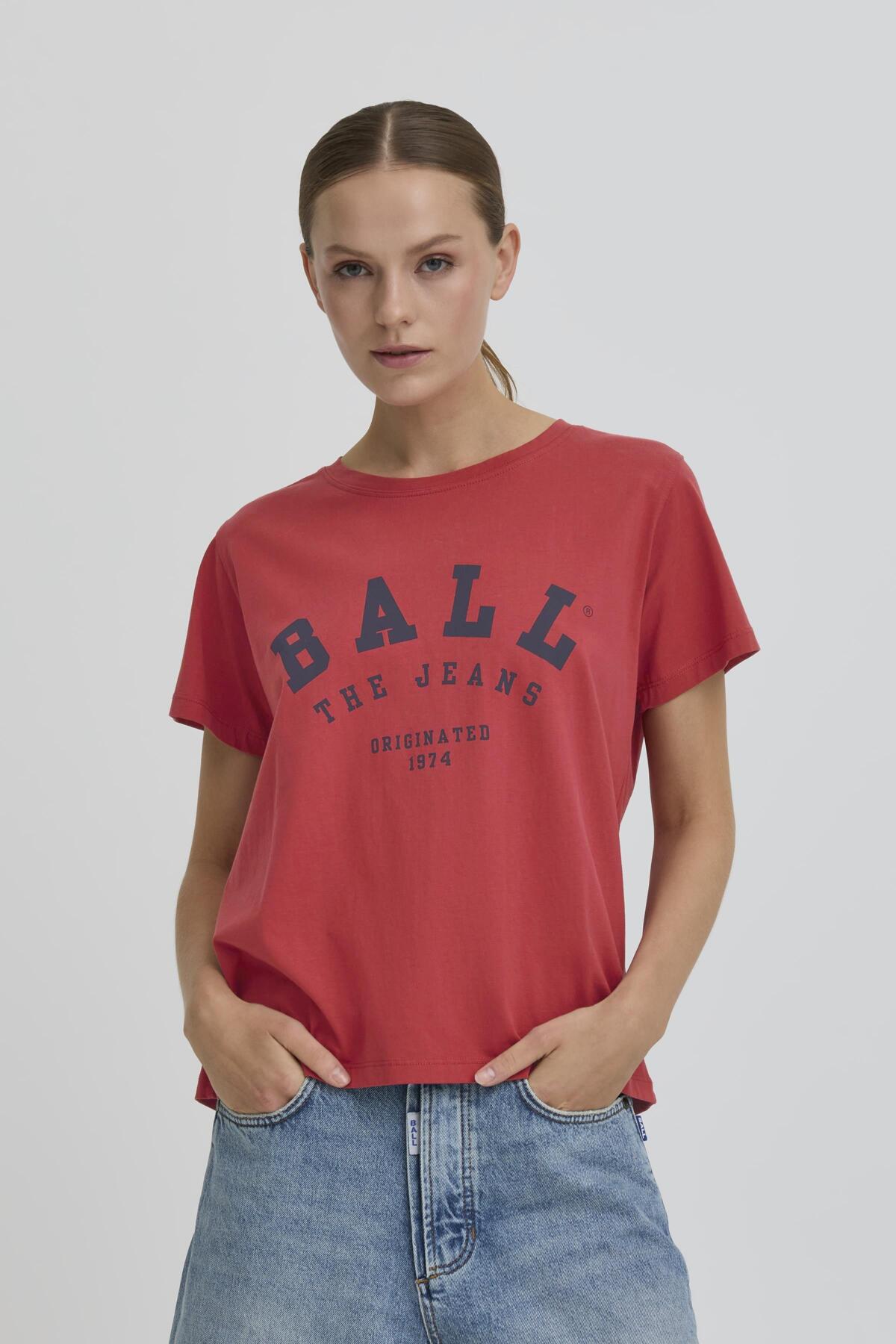 BAMALDINI TSHIRT Rhythmic Red - 50405122