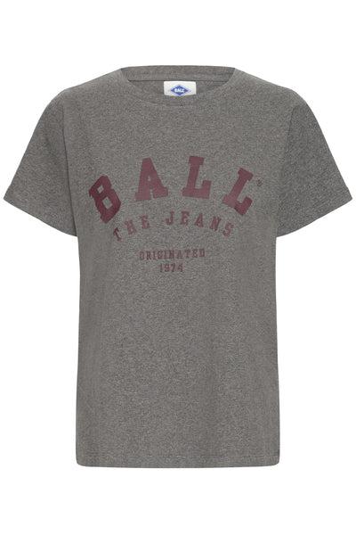 BAMALDINI TSHIRT Dark grey melange - 50405122 Thumbnail