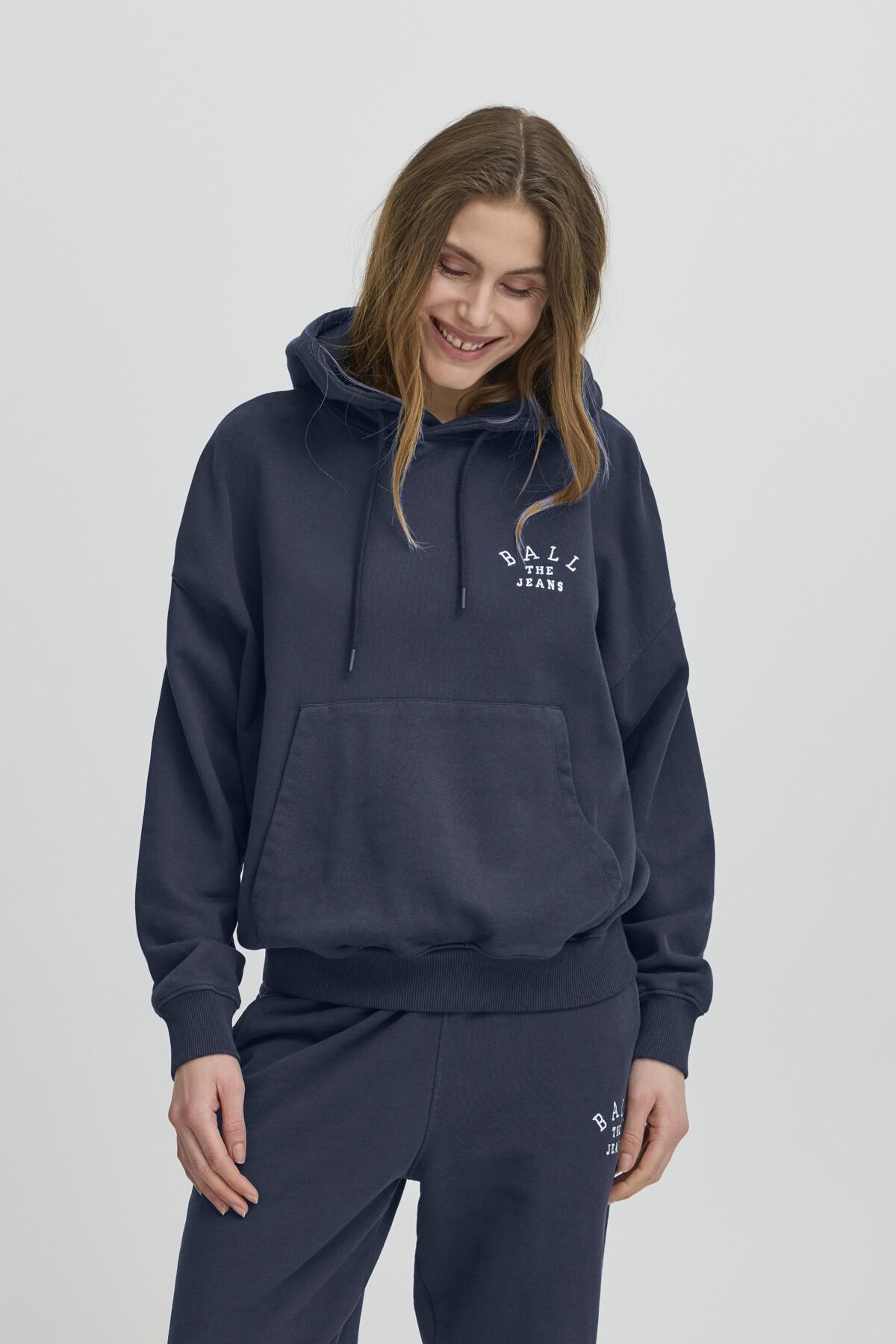 BASAVONA HOODIE Sky Captain - 50405150