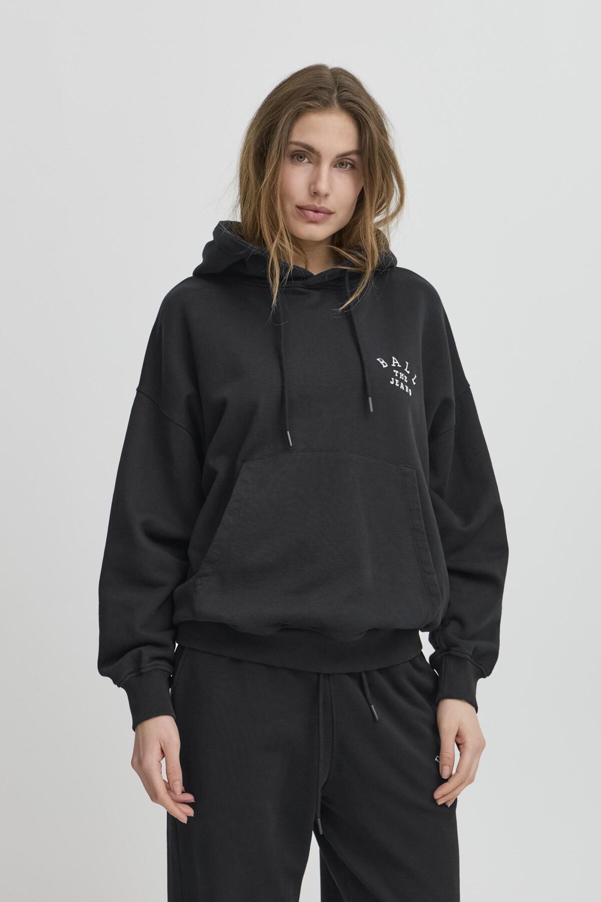 BASAVONA HOODIE Black - 50405150