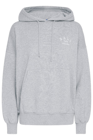 BASAVONA HOODIE Medium Grey Melange - 50405150