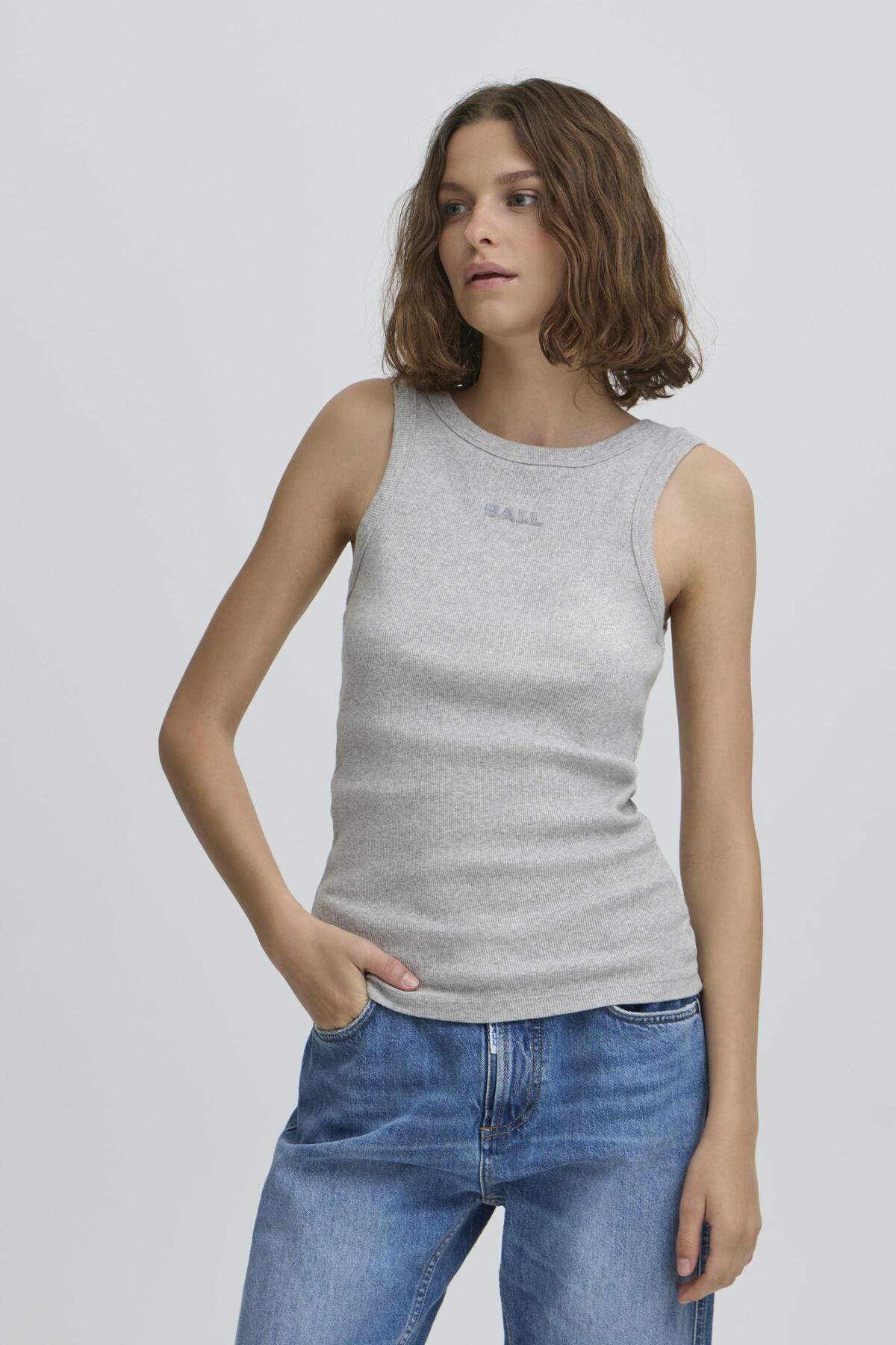 BAALTOBELLI DN TANK TOP Medium Grey Melange - 50405330