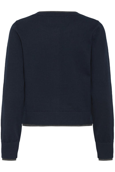 BAMARIETTA KNIT CARDIGAN Sky Captain - 50405348 Thumbnail