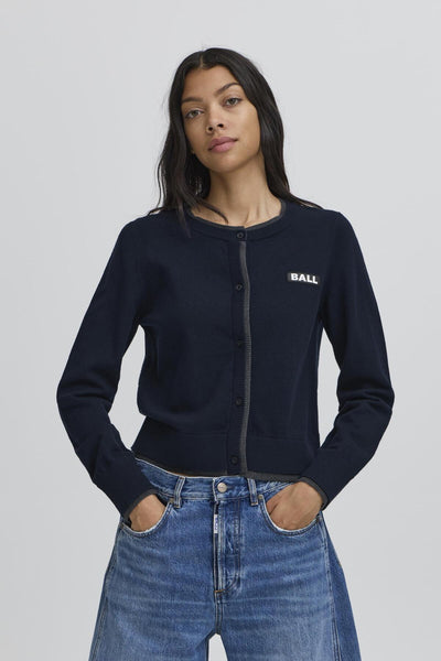BAMARIETTA KNIT CARDIGAN Sky Captain - 50405348 Thumbnail