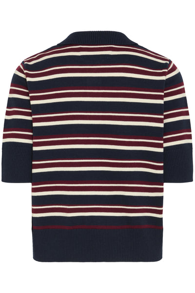 BAMARIETTA KNIT SL POLO Sky Captain - 50405349 Thumbnail