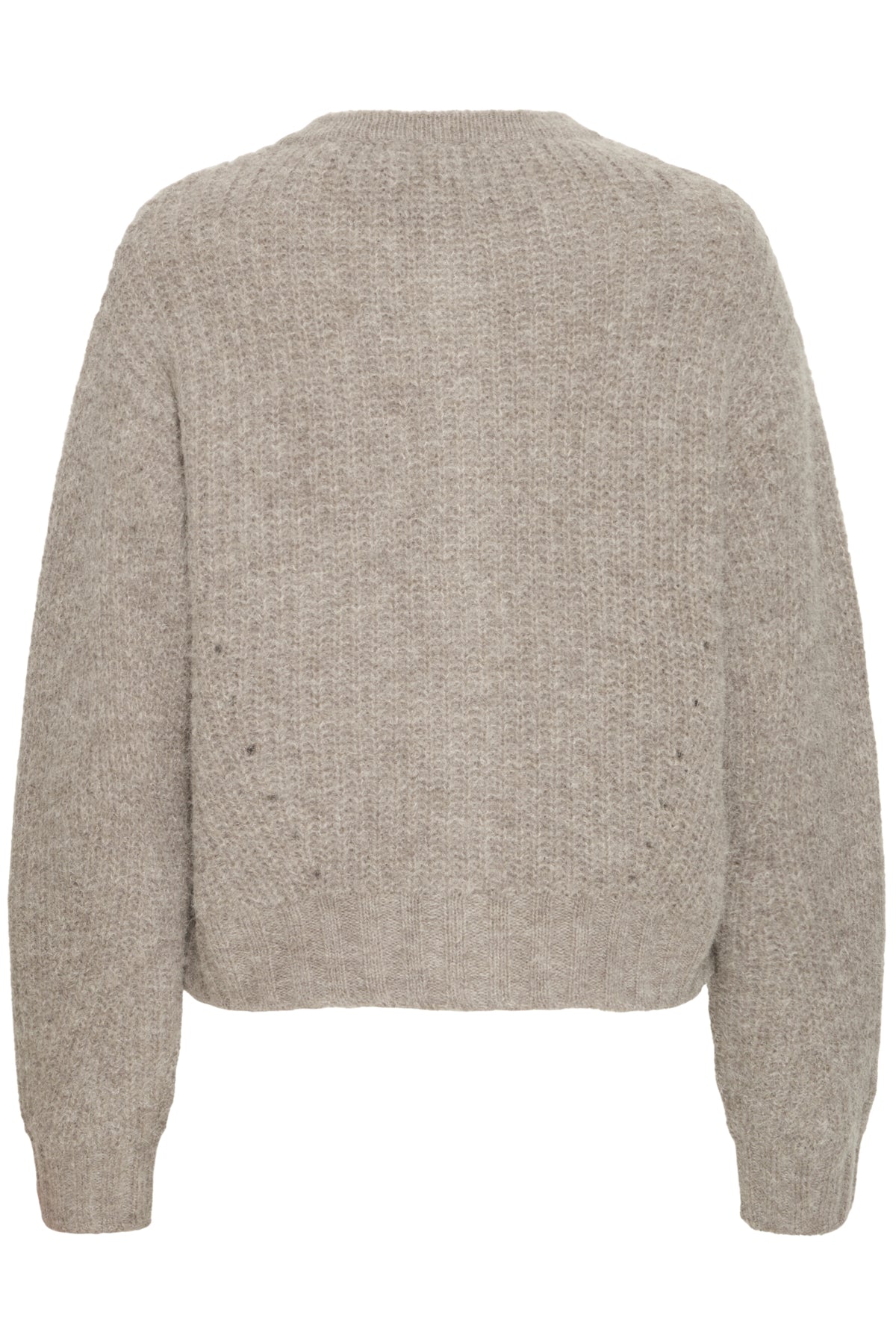 BASTACY RIB CARDIGAN Vintage Khaki - 50405351