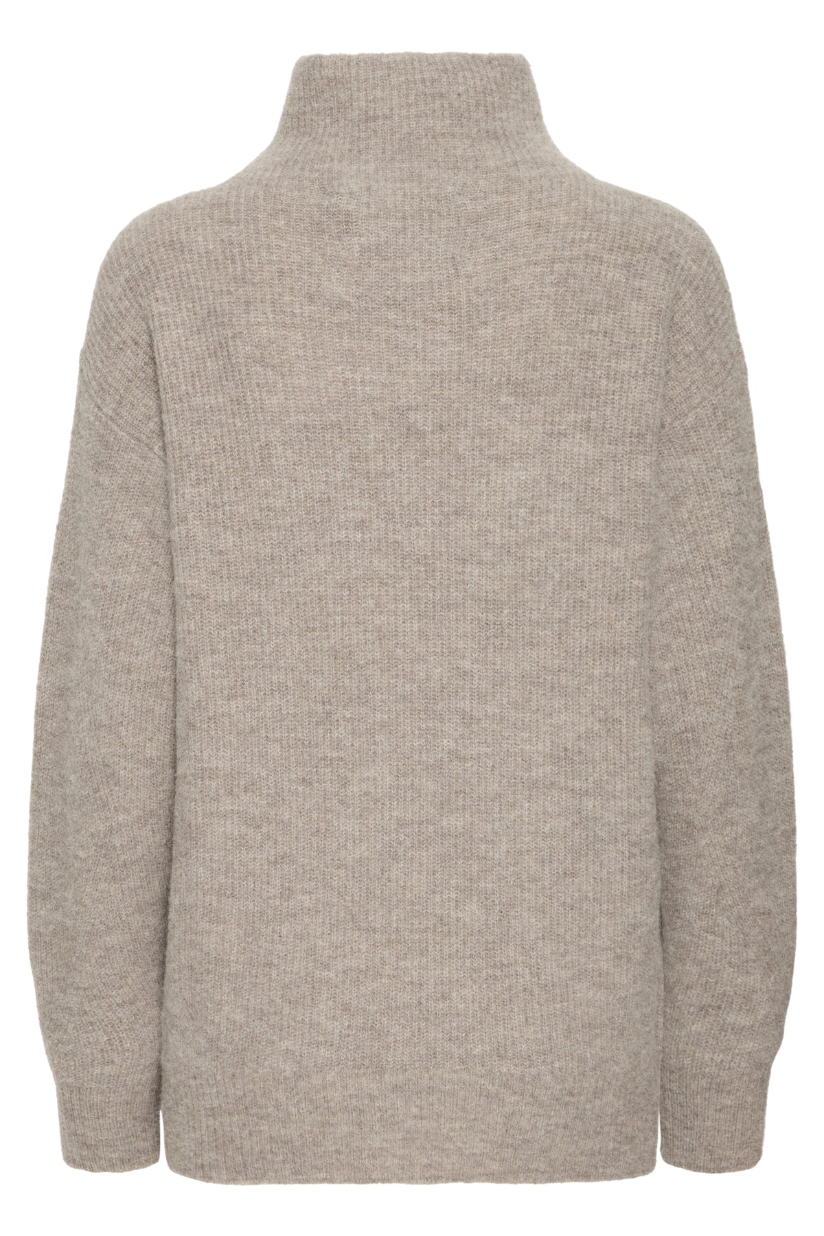 BASTACY HIGH NECK PULLOVER Vintage Khaki - 50405352