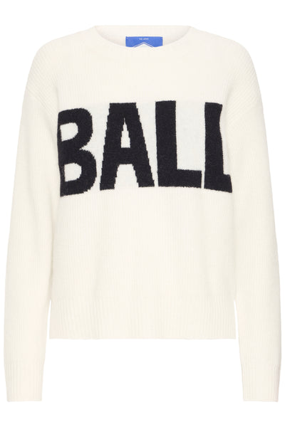 BASTACY RIB LOGO PULLOVER Arctic Wolf - 50405353 Thumbnail