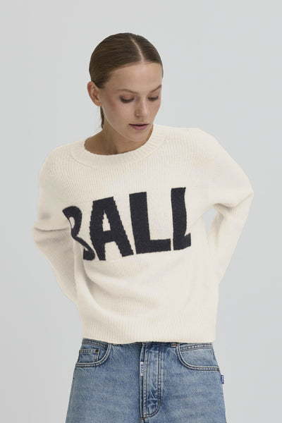 BASTACY RIB LOGO PULLOVER Arctic Wolf - 50405353 Thumbnail