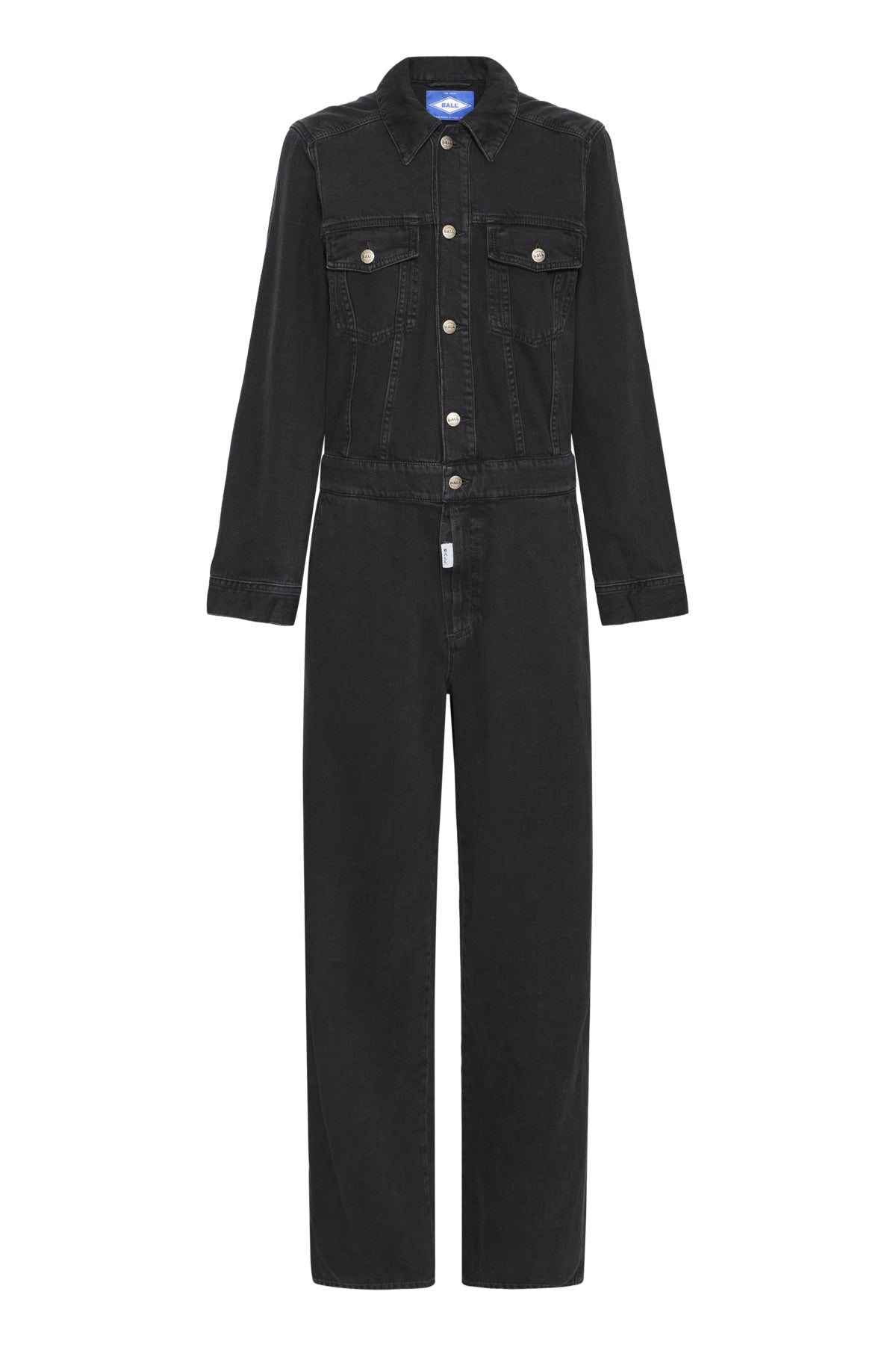 BAPIETRO EMBOSSED JUMPSUIT BLACK INK WASH - 50405355