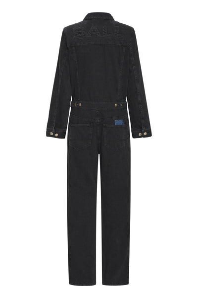 BAPIETRO EMBOSSED JUMPSUIT BLACK INK WASH - 50405355 Thumbnail