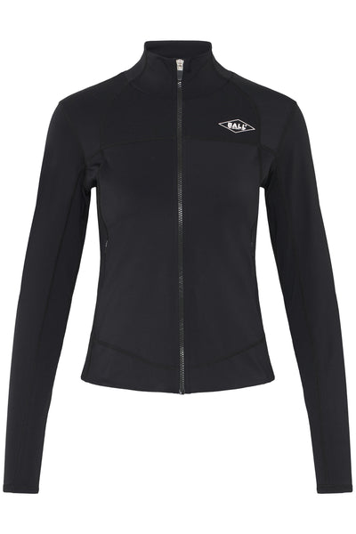 BAFORMA LS ZIPBLOUSE Black - 193911 - 50405369 Thumbnail