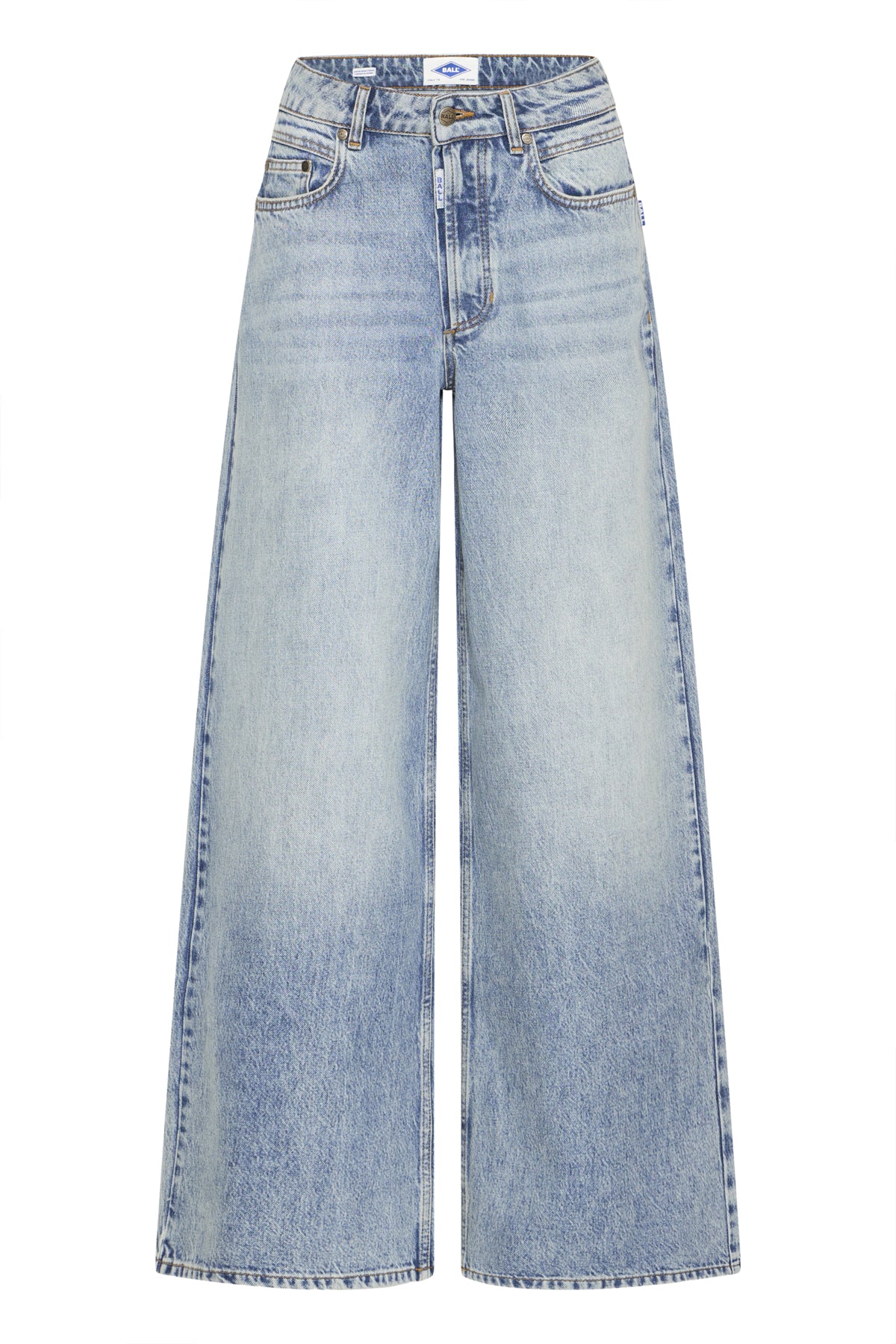 BASAGA HW WIDE LEG 90S MEDIUM BLUE INDIIGO - 9000 - 50408015