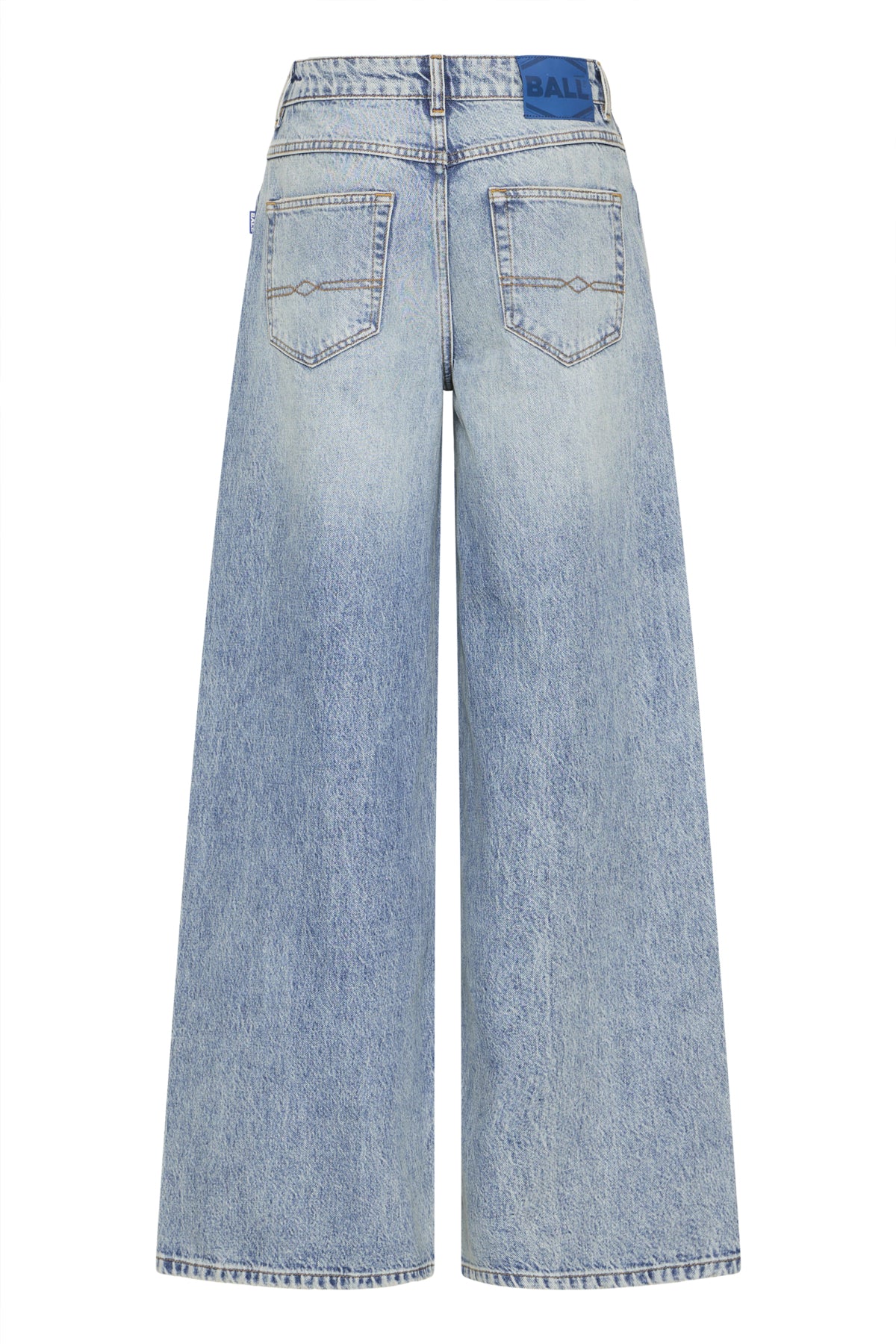 BASAGA HW WIDE LEG 90S MEDIUM BLUE INDIIGO - 9000 - 50408015