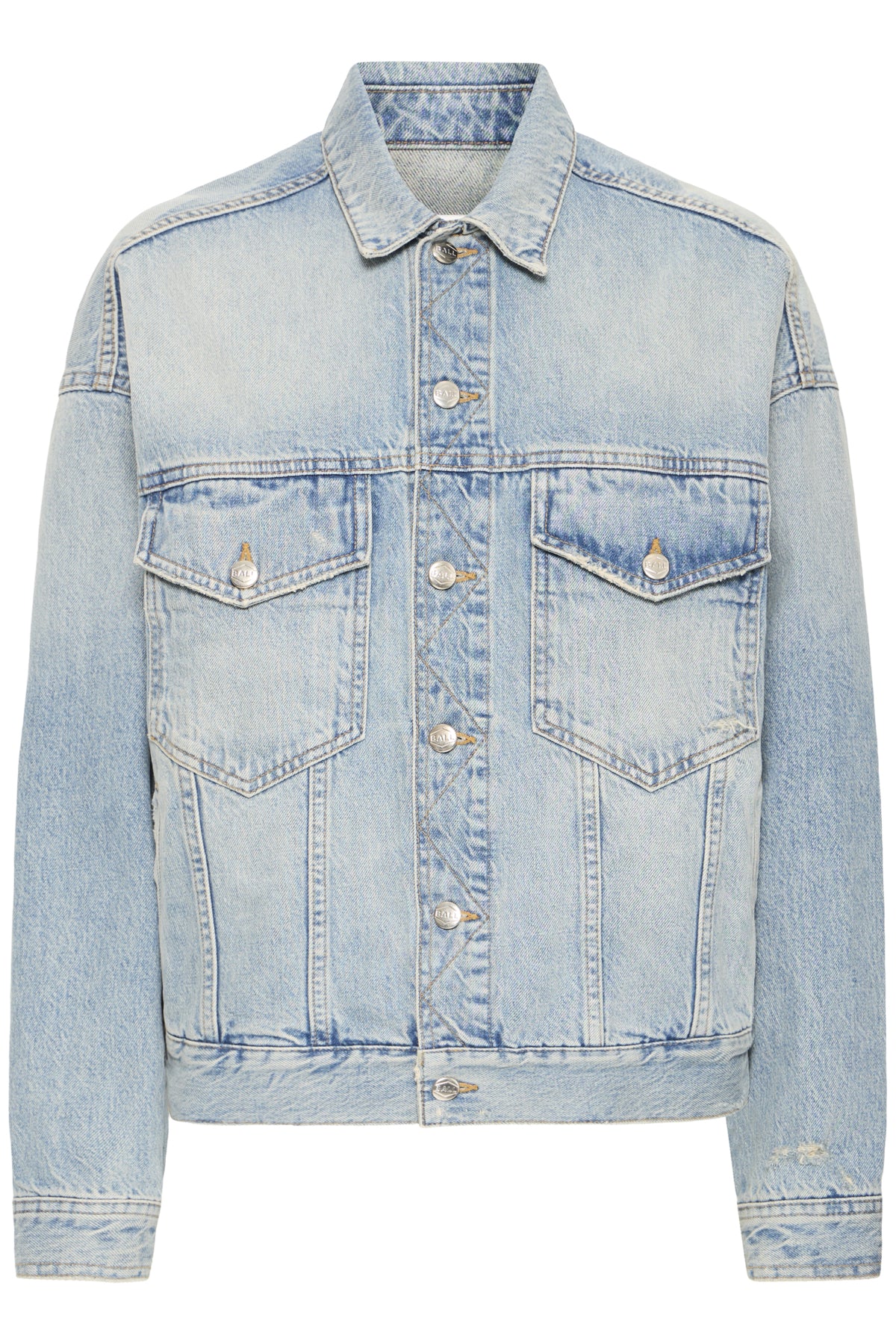 BACAMMIE W. SHADOW LOGO DENIM VINTAGE TINTED INDIIGO - 90000 - 50408035