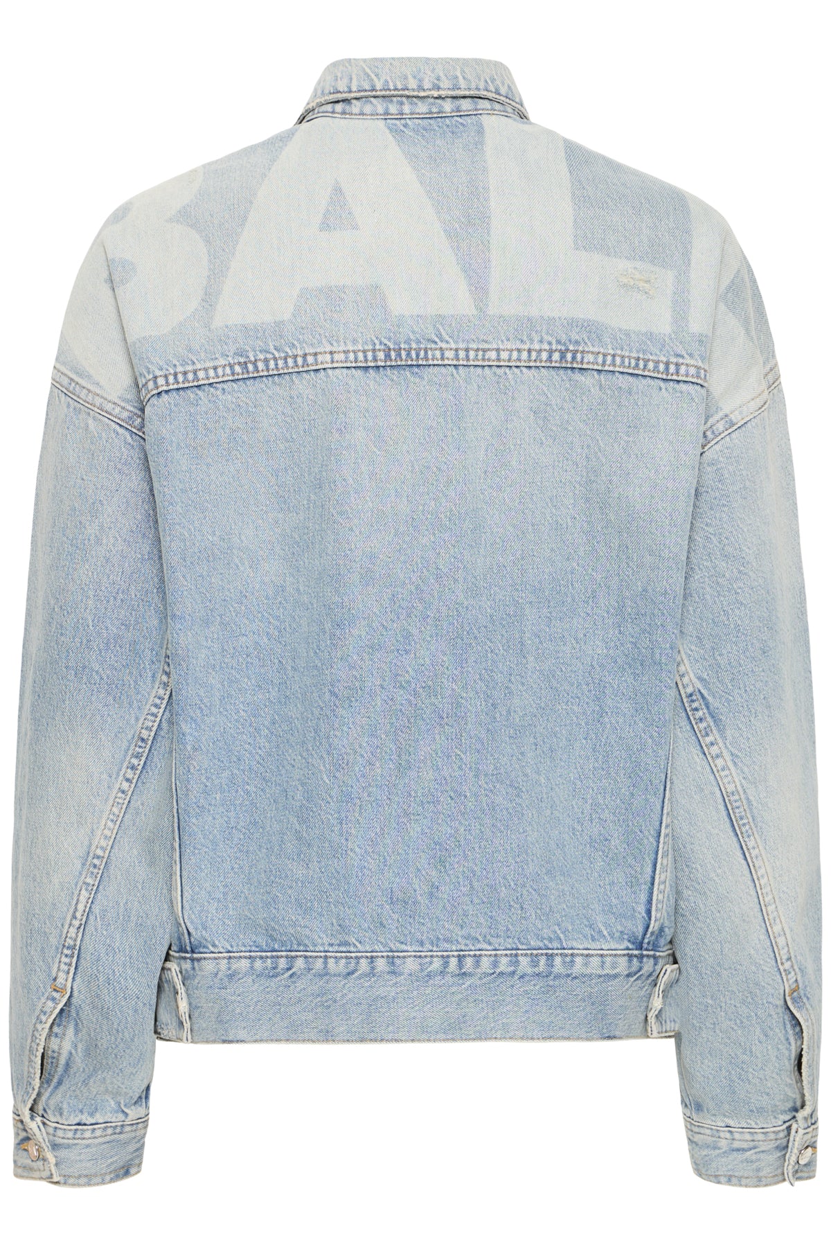 BACAMMIE W. SHADOW LOGO DENIM VINTAGE TINTED INDIIGO - 90000 - 50408035