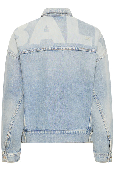 BACAMMIE W. SHADOW LOGO DENIM VINTAGE TINTED INDIIGO - 90000 - 50408035 Thumbnail