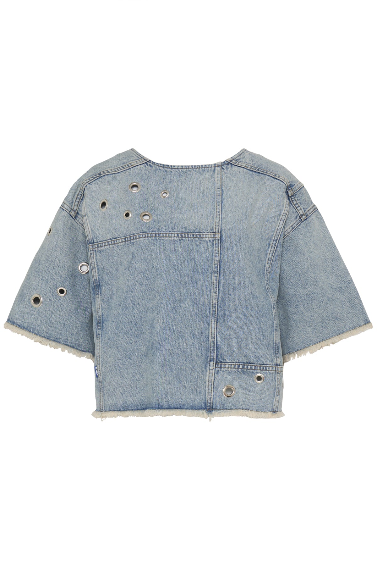 BASAGA REV DENIM  BLOUSE VINTAGE TINTED INDIIGO - 90000 - 50408036