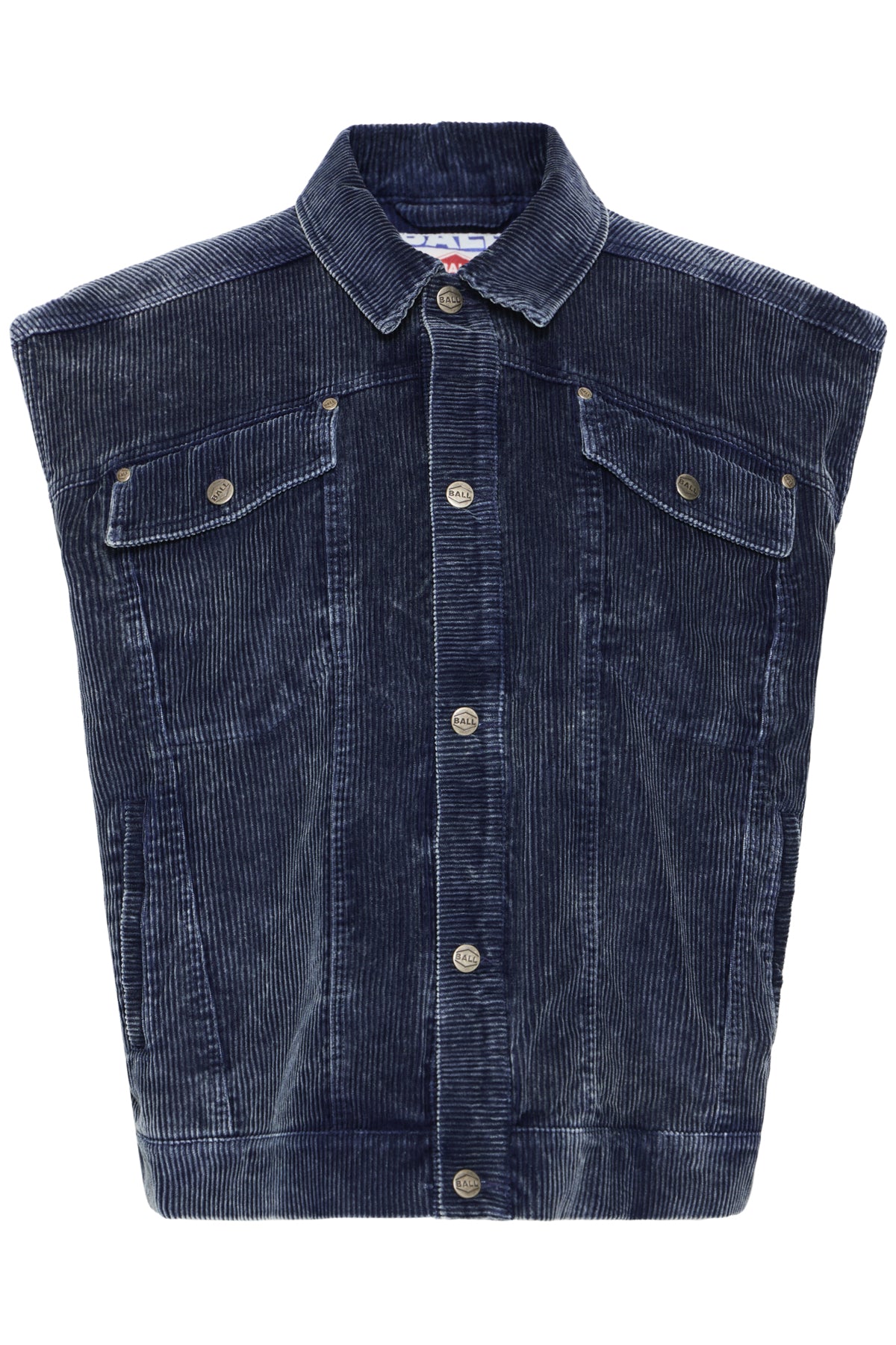 BACORBIN CORDUROY WAISTCOAT Sky Captain - 193922 - 50408057