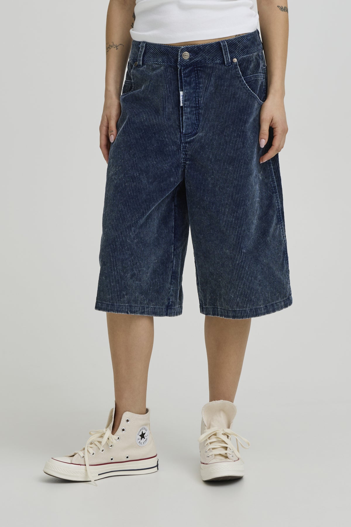 BACORBIN CORDUROY BURMUDA Sky Captain - 193922 - 50408059