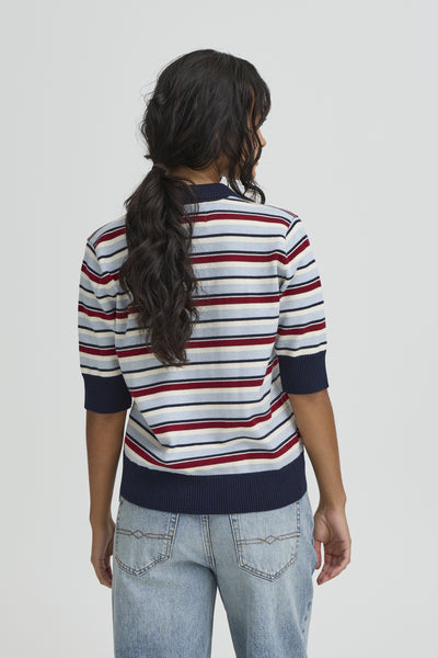 BAMARIETTA KNIT SL POLO Celestial Blue - 144210 - 50408079 Thumbnail