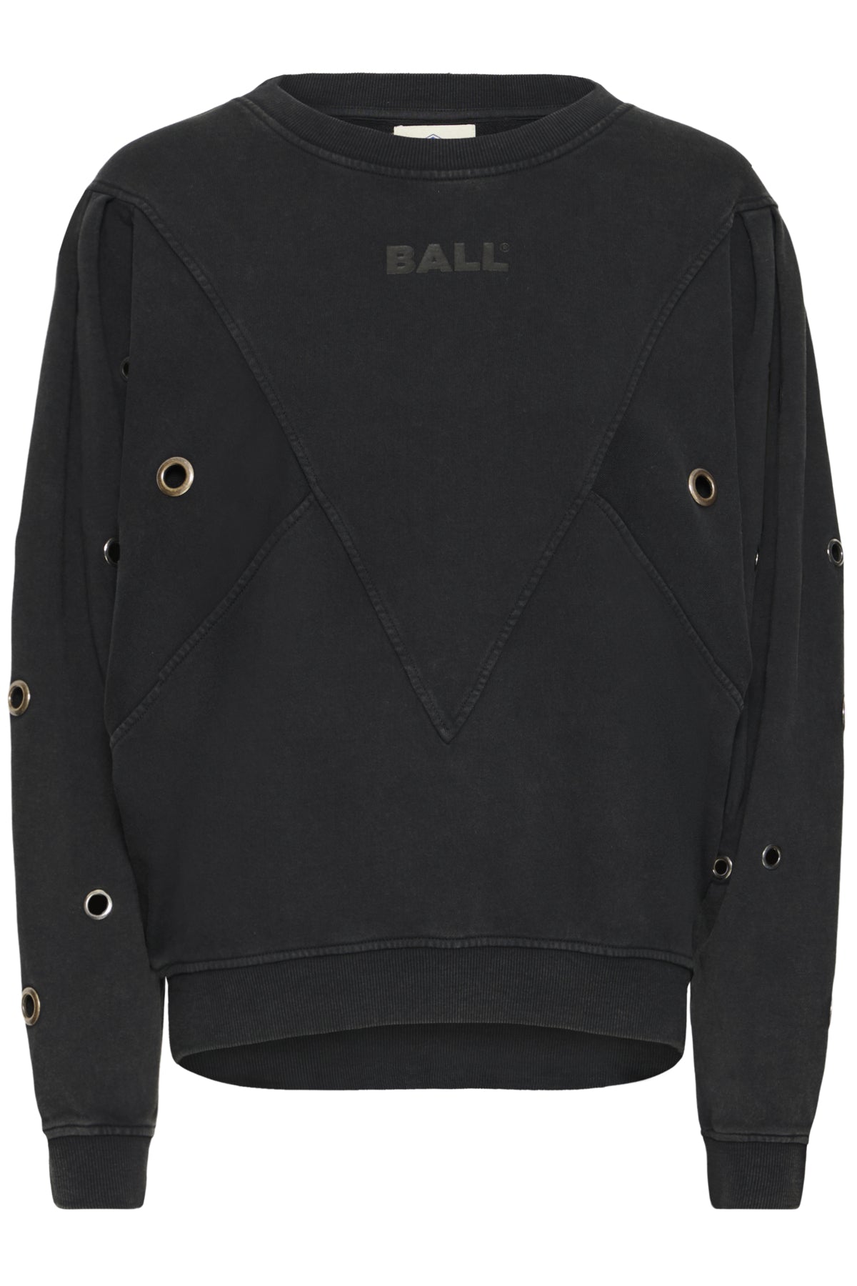 BAANGELA EYELET SWEAT Black - 193911 - 50408084