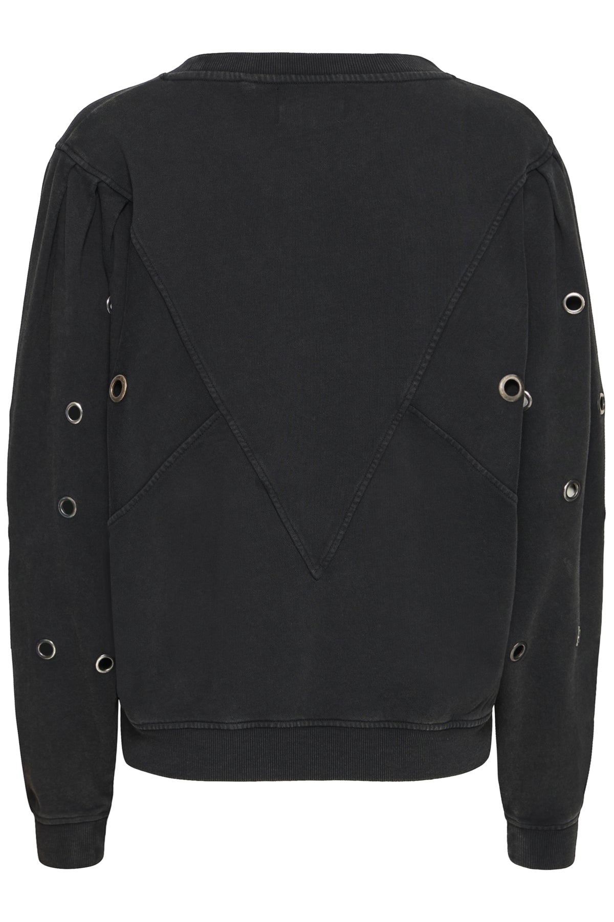 BAANGELA EYELET SWEAT Black - 193911 - 50408084