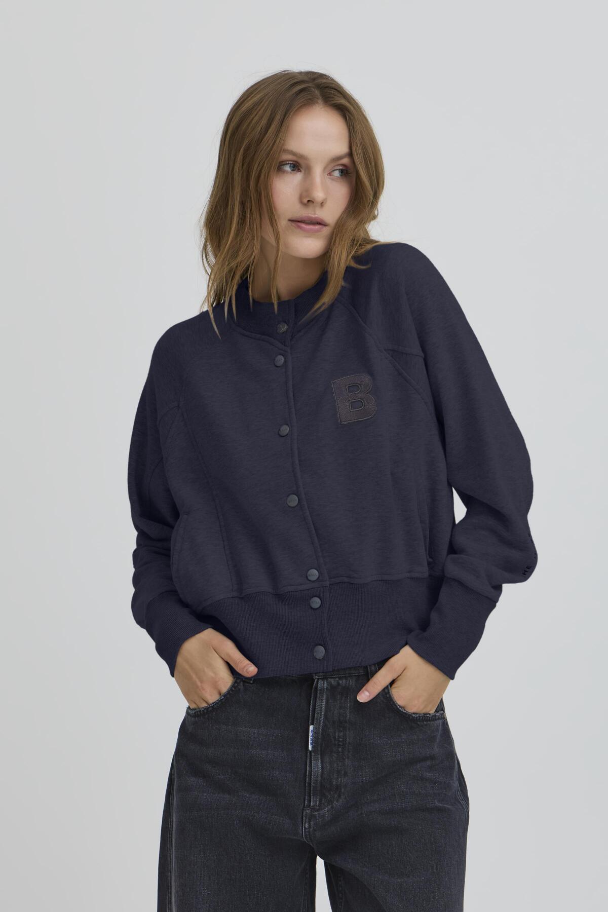 BAALBERTA SWEAT CARDIGAN Sky Captain - 193922 - 50408097